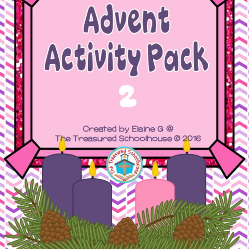 Advent Worksheet and Activity Pack 2's featured image