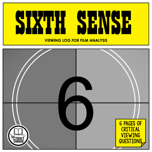 The Sixth Sense - Shyamalan - Horror Movie Analysis - Print & Digital