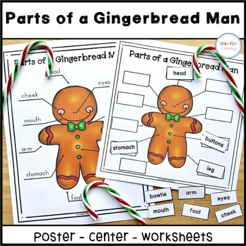 Gingerbread Labeling Activity's featured image