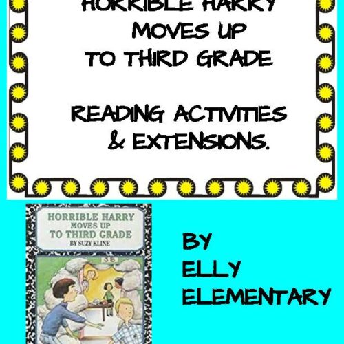 HORRIBLE HARRY MOVES UP TO 3RD GRADE READING LESSONS & ACTIVITIES's featured image
