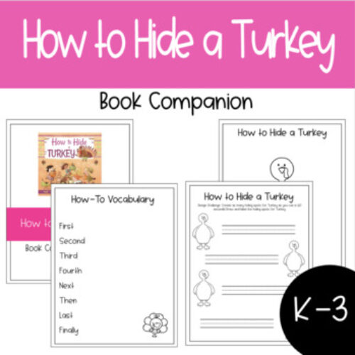 How to Hide a Turkey Book Companion