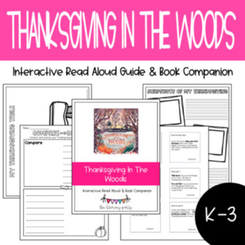 Thanksgiving in the Woods Interactive Read Aloud & Book Companion's featured image
