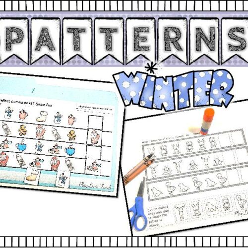 Winter Patterns | File Folder Activities | Worksheets's featured image