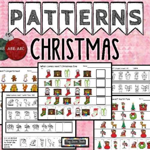 Christmas Patterns | File Folder Activities | Worksheets's featured image