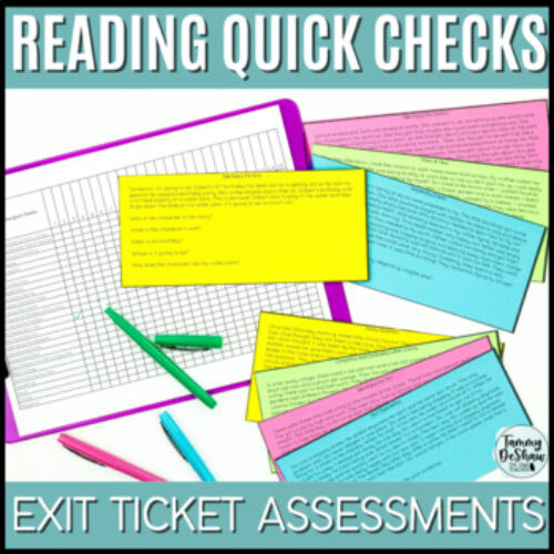 Reading Skills and Strategies Quick Check Assessments's featured image