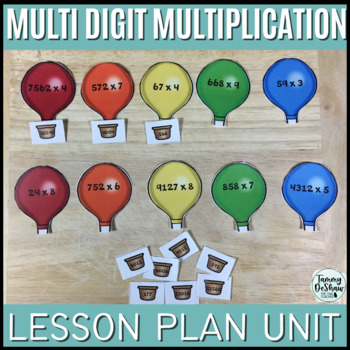 Multi-Digit Multiplication Guided Math Workshop with Lesson Plans ...