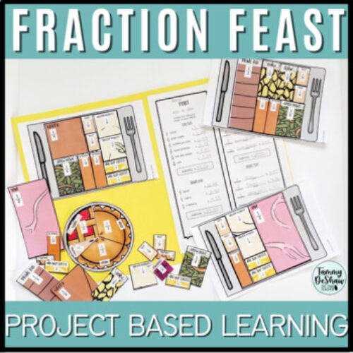 Thanksgiving Equivalent Fractions Adding and Subtracting Fractions PBL