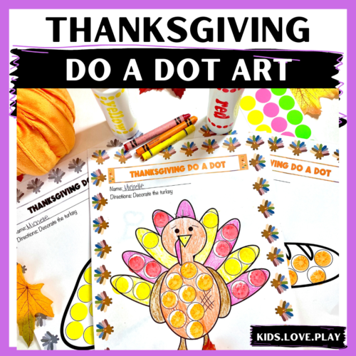 Thanksgiving Do A Dot Art Packet's featured image