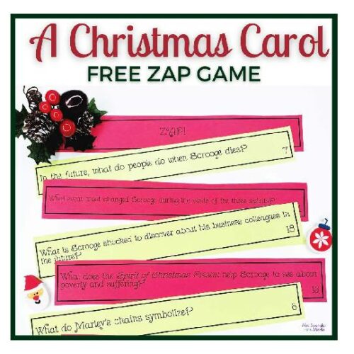 A Christmas Carol ZAP game to review plot's featured image
