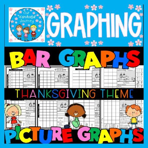 Bar Graphs and Picture Graphs Thanksgiving Theme