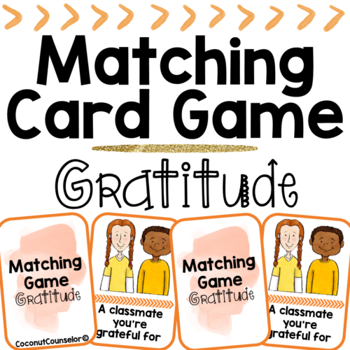 Gratitude Matching Card Game