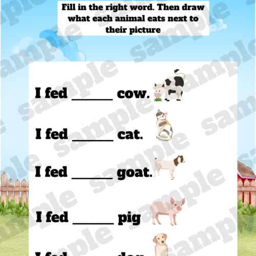 Sight word farm's featured image