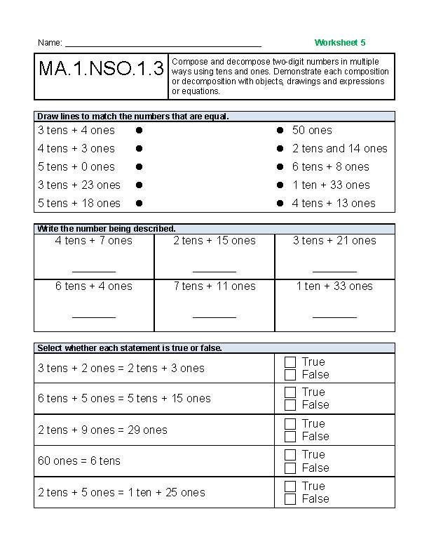 Florida b e s t standards new no prep review and test prep 1st