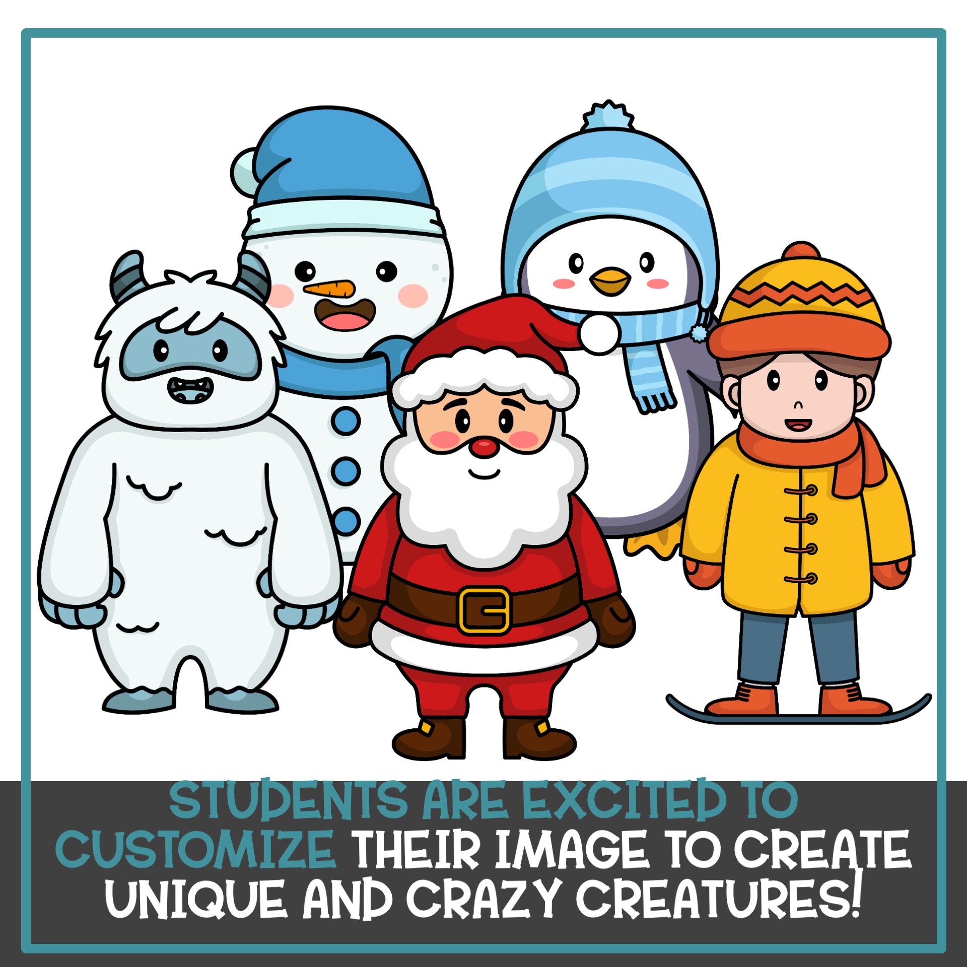 Sales Tax and Tip Holiday Crazy Creatures Self-Checking Google Sheets Activity's featured image