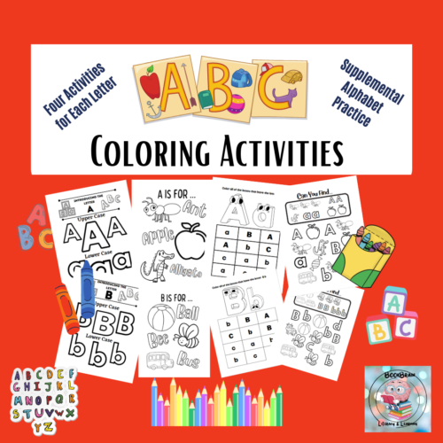 Alphabet Coloring and Activity Book - Classful