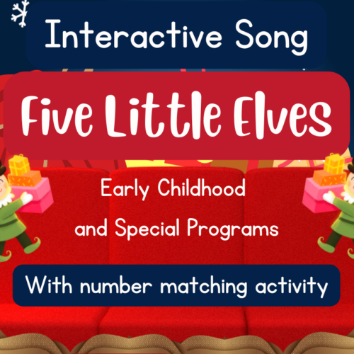 Five Little Elves Interactive Song - Morning Circle Time!'s featured image