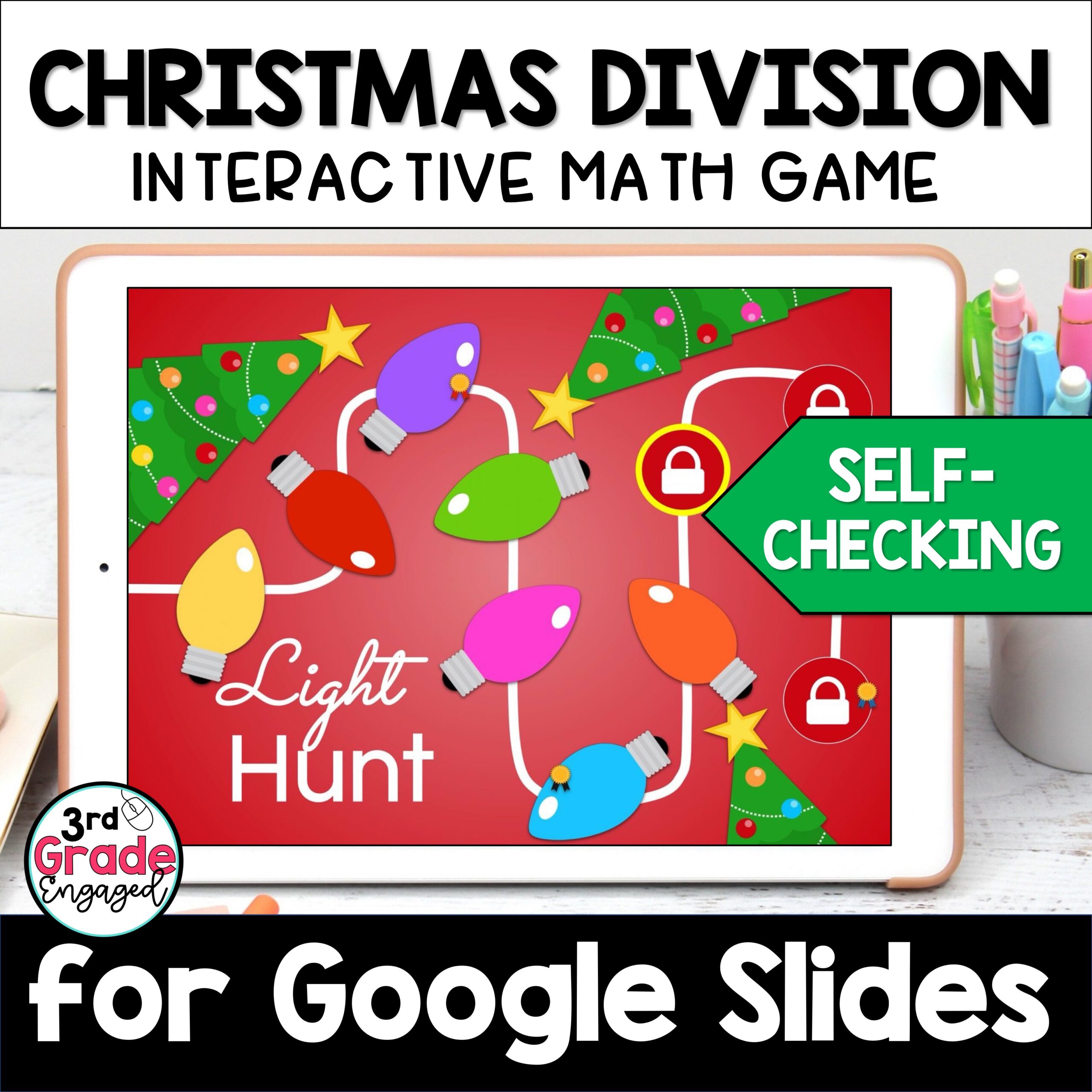 Christmas Division Game for Google Slides ™'s featured image