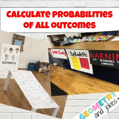 Probability Carnival Project | Theoretical and Experimental