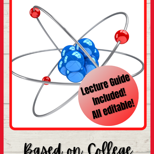 AP Chemistry Unit 1: Atomic Structure & Properties PowerPoint & Lecture Guide's featured image