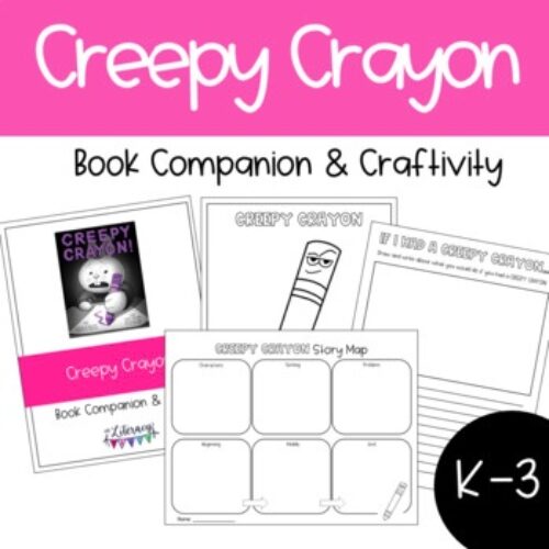 Creepy Crayon! Book Companion and Craft For Elementary Students's featured image