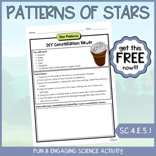 FREE - DIY Constellation Viewer: Earth and Space Science Activity