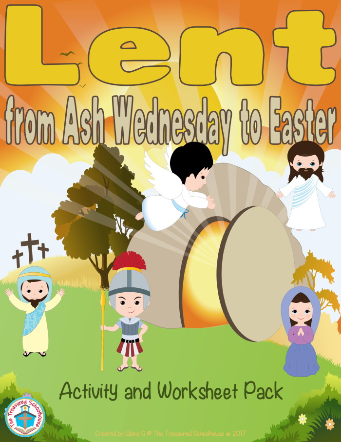 Lent from Ash Wednesday to Easter Worksheet and Activity Pack's featured image