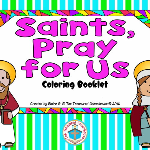 Saints Coloring Book's featured image