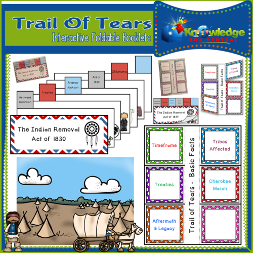 Trail of Tears Interactive Foldable Booklets's featured image