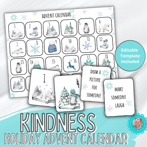 Christmas Kindness Countdown: An Advent Calendar for Your Classroom's featured image