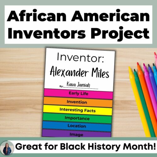 Famous African American Inventors Flipbook Black History Month Project's featured image