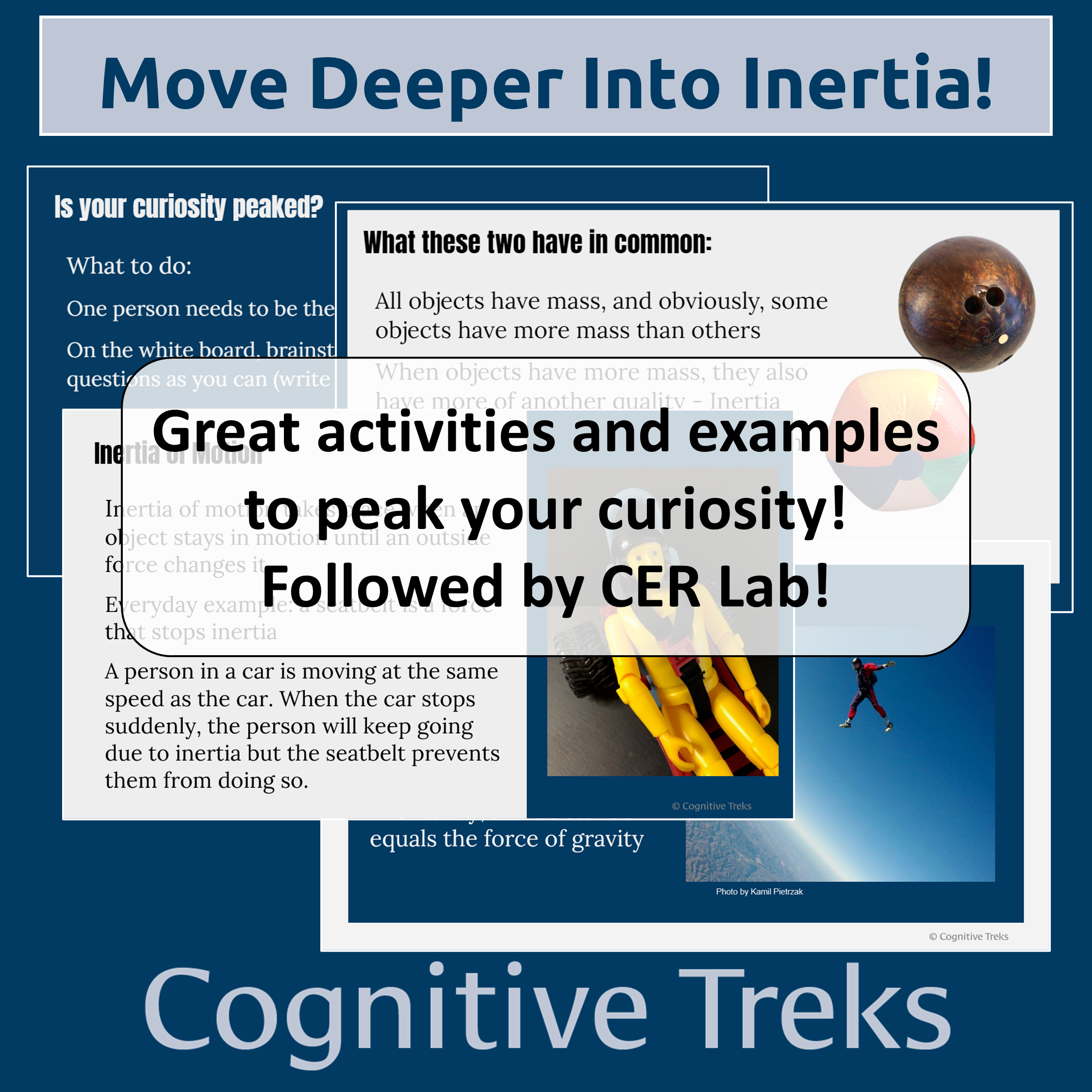 Newton's 3 Laws of Motion Physics Bundle | Inertia, Acceleration ...