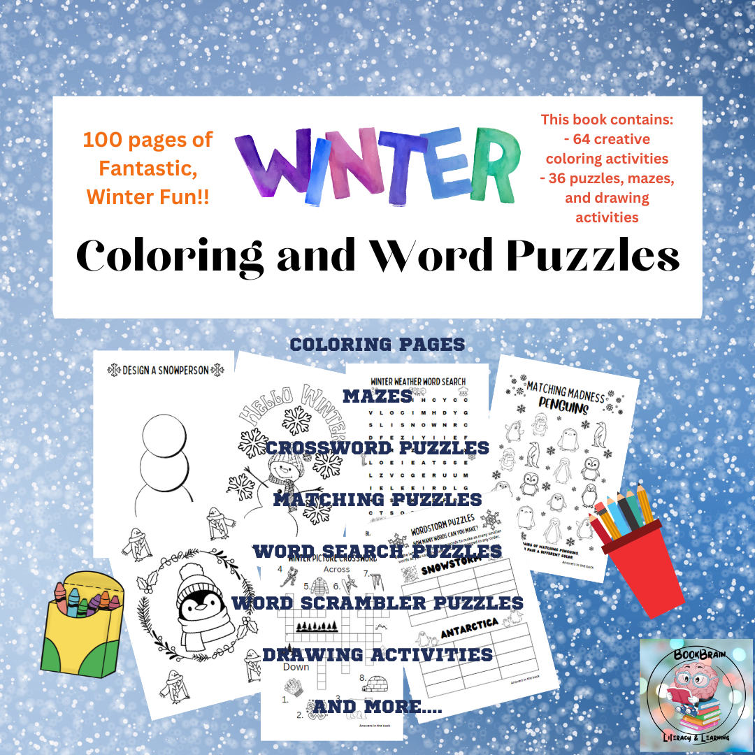 Winter Coloring and Activity Pages