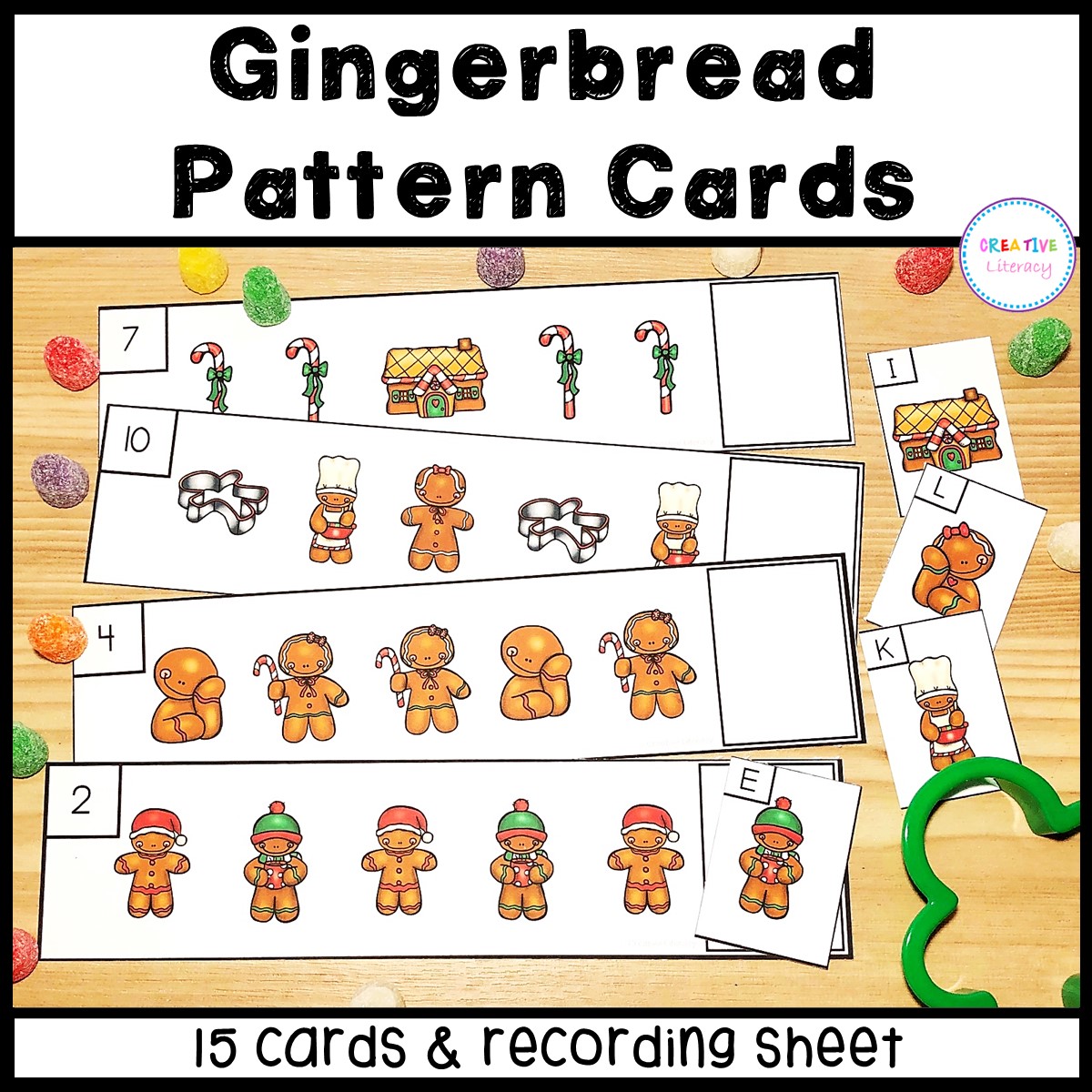 Gingerbread Pattern Cards