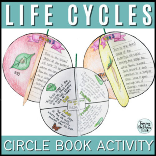 Life Cycles | Circle Book Craftivity | Printable & Digital | Google's featured image