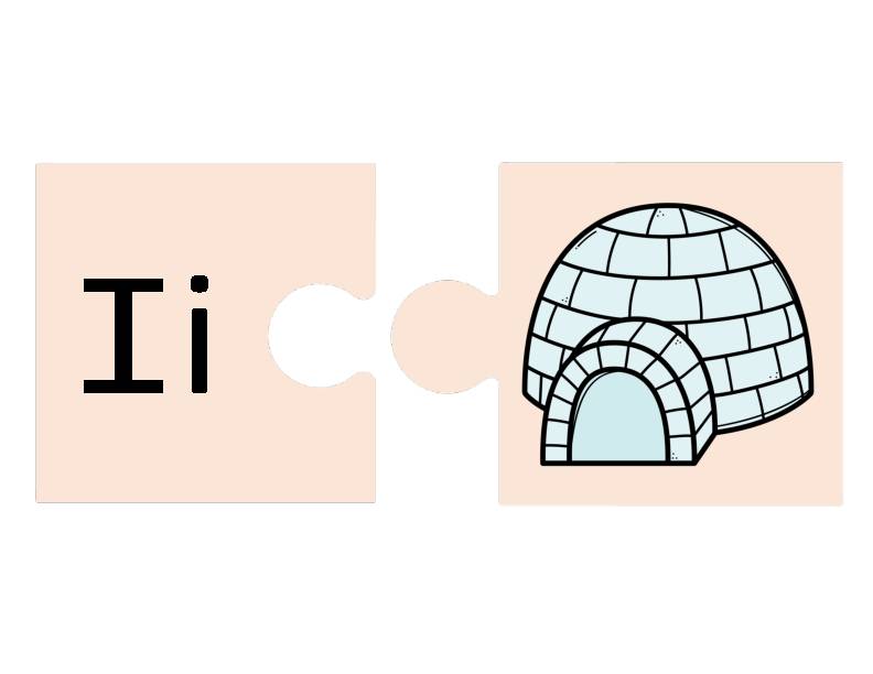 Phonics and Reading Letter Keyword Sound Alphabet Puzzle Classful