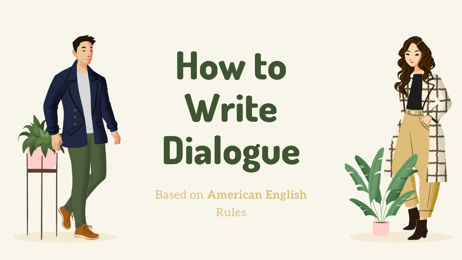 How to Format Dialogue Powerpoint *American English Rules* - Classful