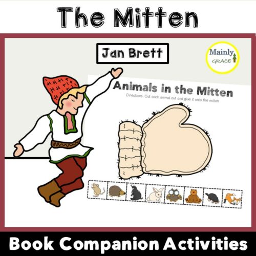 The Mitten: Book Companion Jan Brett Activities Elementary & Adapted Special Education's featured image