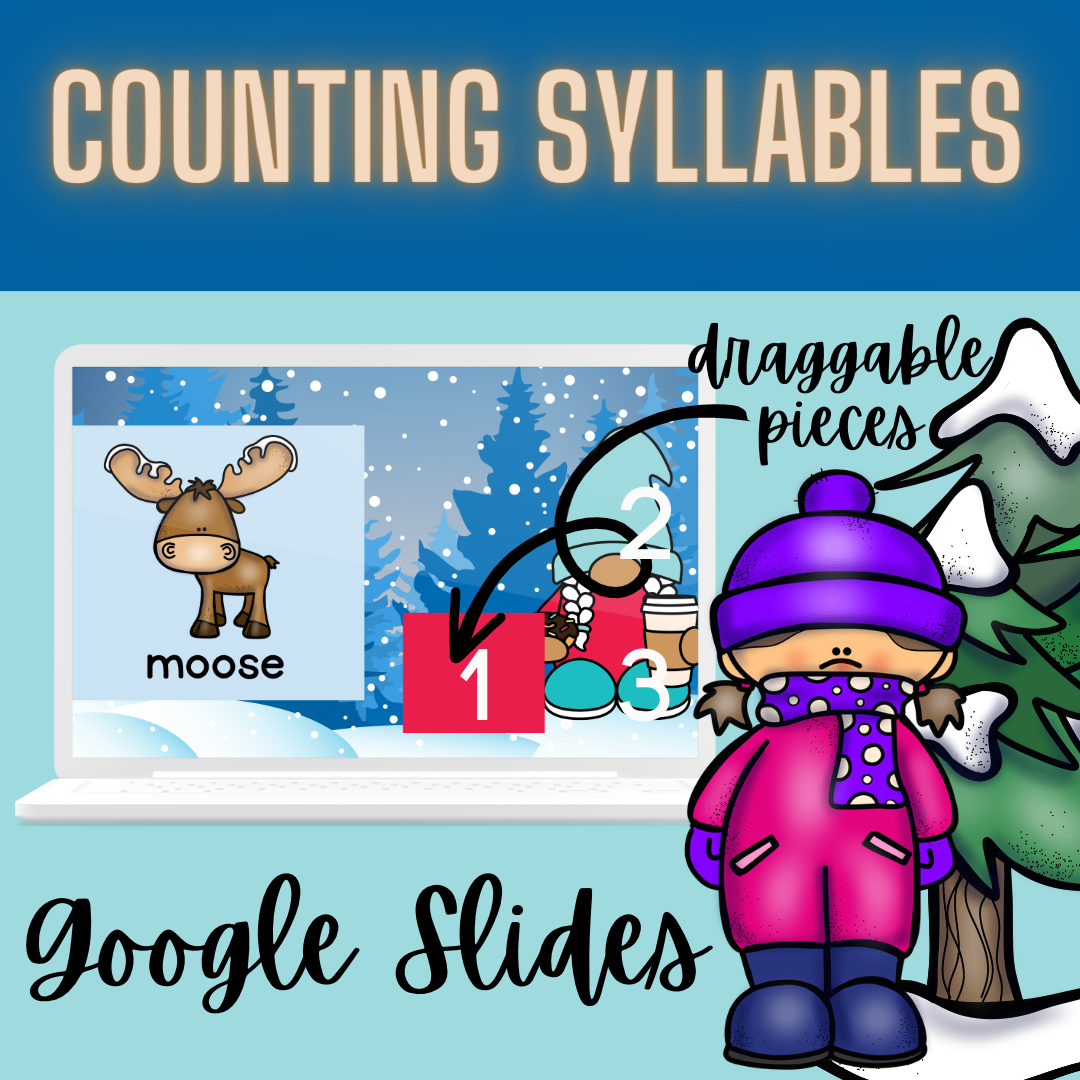 Winter Theme | Counting Syllables