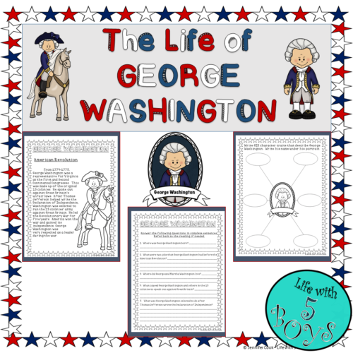 Presidents' Day Activities for George Washington