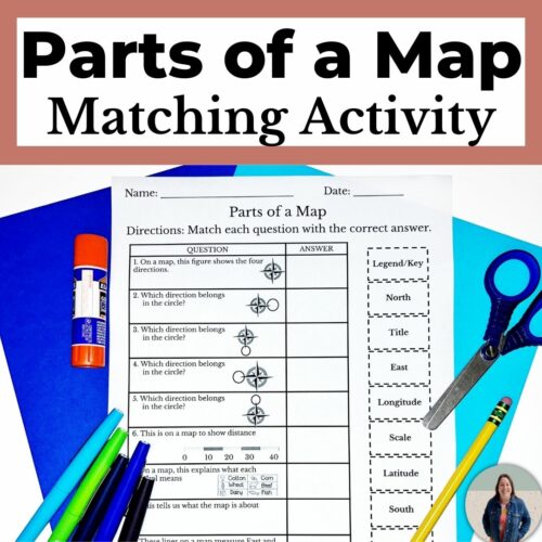 Parts of a Map Matching Activity's featured image