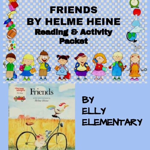 FRIENDS BY HELME HEINE READING ACTIVITIES PACKET's featured image