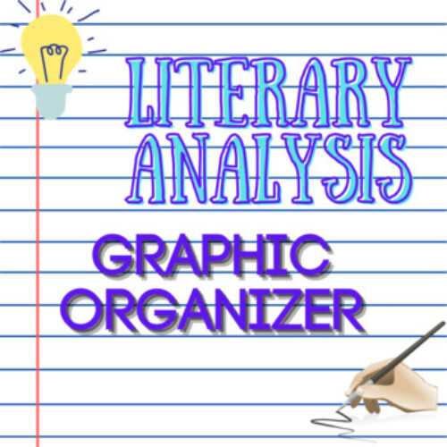 Literary Analysis Brainstorming Graphic Organizer's featured image