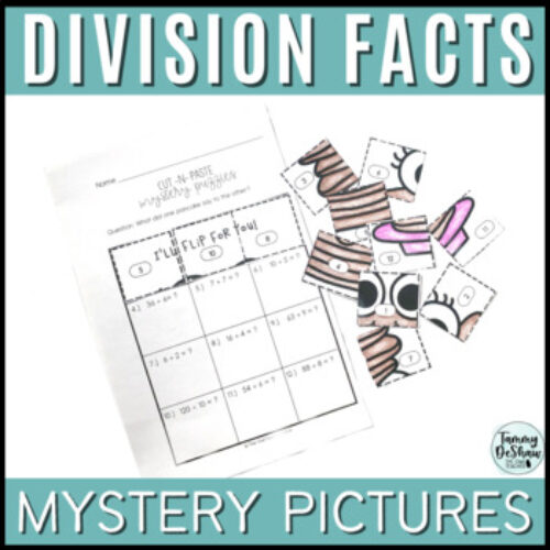 Division Fact Practice | Mixed-Up Puzzles | Printable & Digital | Google