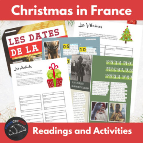 Christmas in France magazine and activities for French learners's featured image