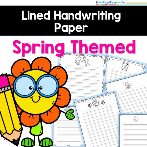 Spring Themed Writing Paper with Lines's featured image