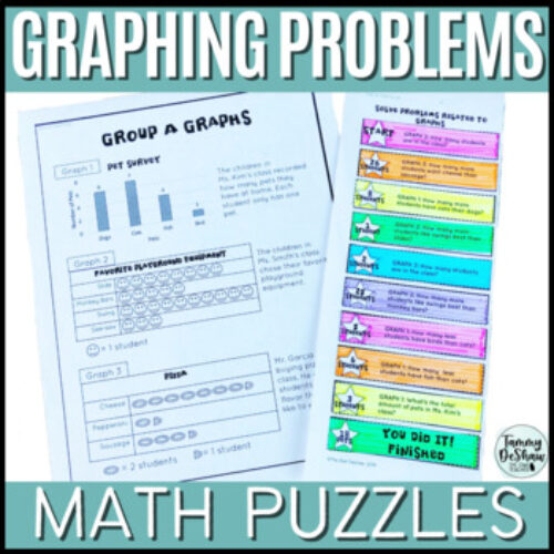 Solve Problems Related to Graphs | Start2Finish Puzzles | Printable & Digital
