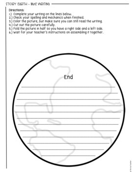 Earth Day Narrative Writing, Sequence Writing, Transitions in Writing ...