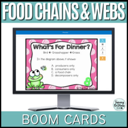 Food Chains Boom Cards Food Chains Task Boom Cards's featured image