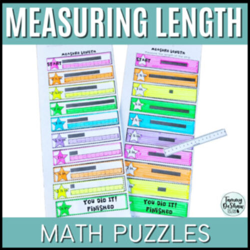 Measuring Length Using a Ruler Math Puzzles's featured image