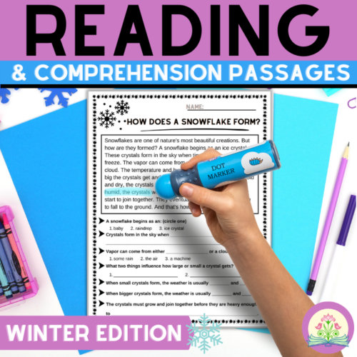 Non-Fiction Reading Passages with Comprehension Questions | Winter Edition's featured image